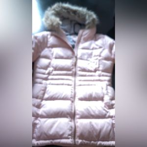 Baby pink Tommy Hilfiger winter jacket